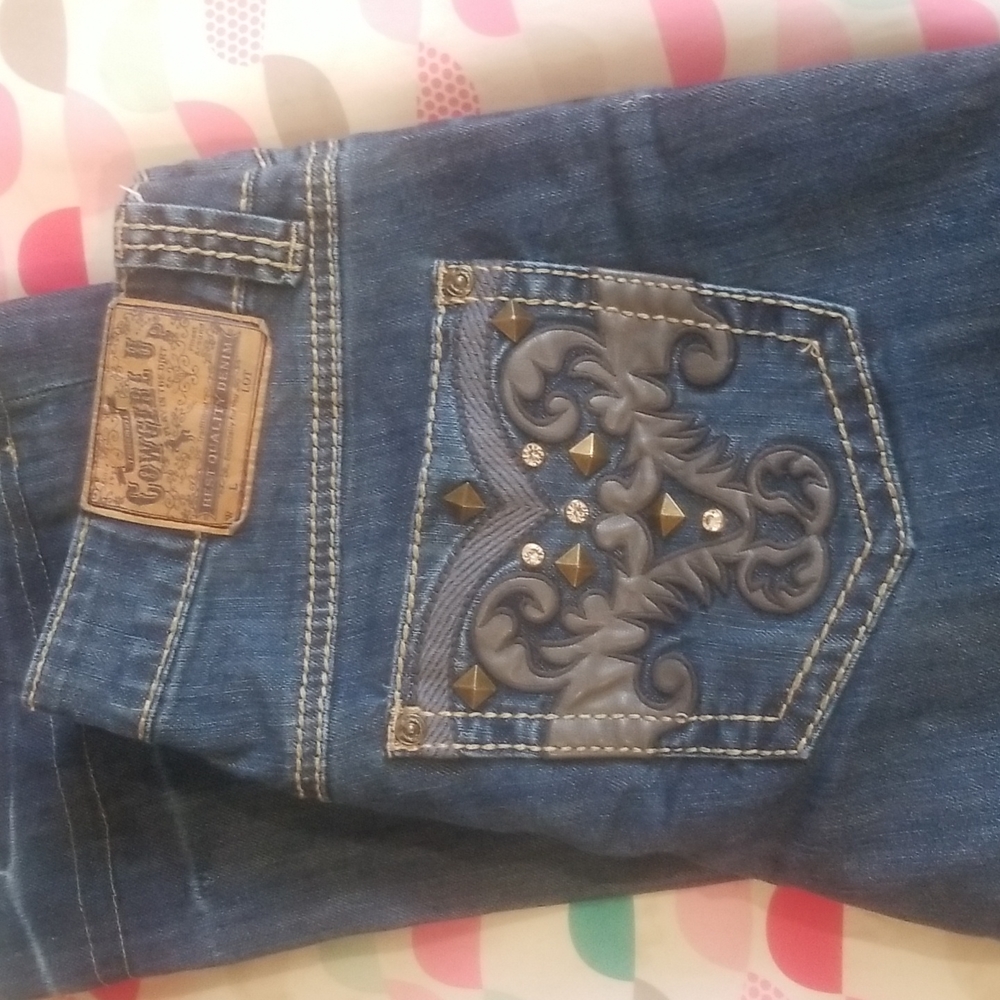Cowgirl Up Straight Leg Jeans